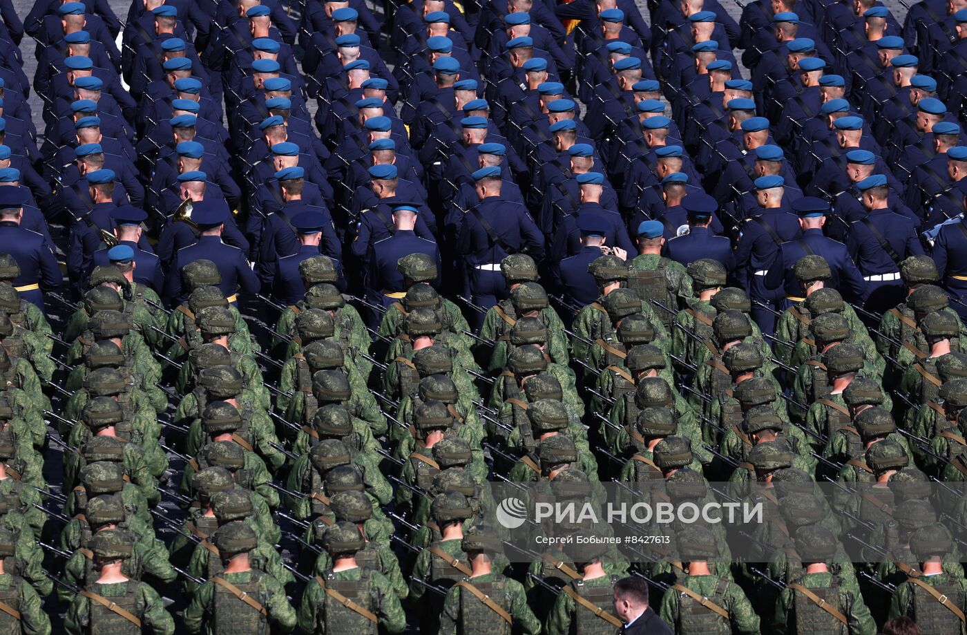 Военный парад, посвящённый 78-й годовщине Победы в Великой Отечественной войне