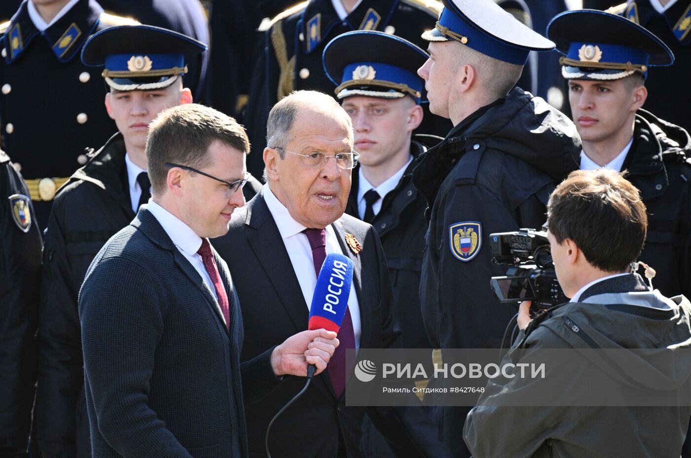 Военный парад, посвящённый 78-й годовщине Победы в Великой Отечественной войне