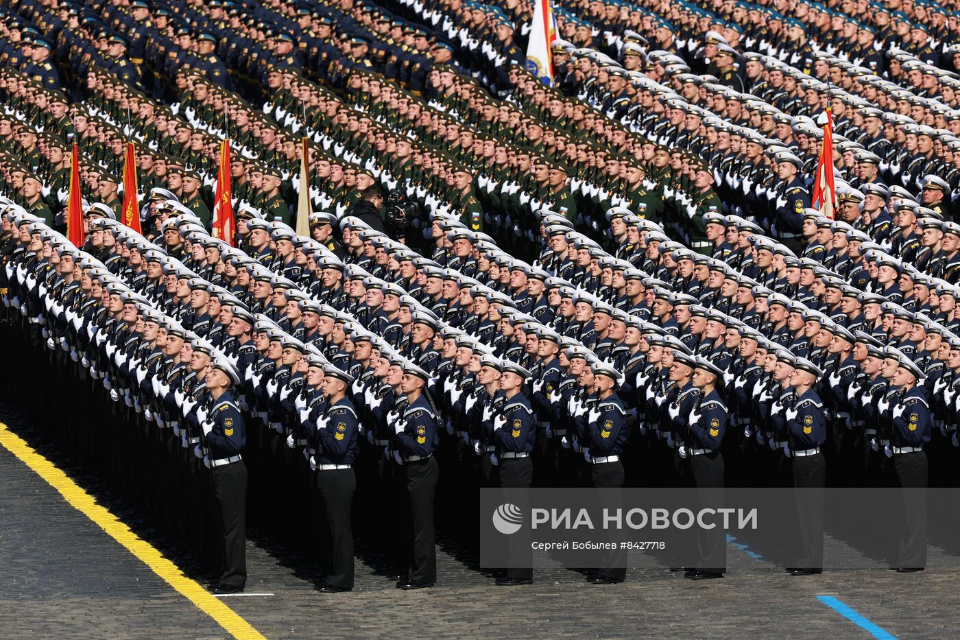 Военный парад, посвящённый 78-й годовщине Победы в Великой Отечественной войне