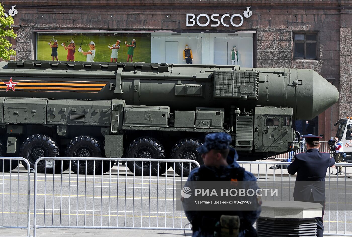 Военный парад, посвящённый 78-й годовщине Победы в Великой Отечественной войне