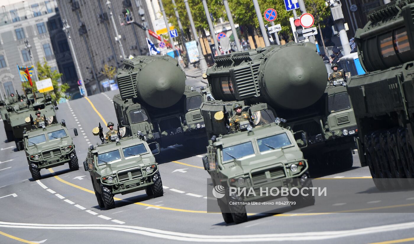 Военный парад, посвящённый 78-й годовщине Победы в Великой Отечественной войне