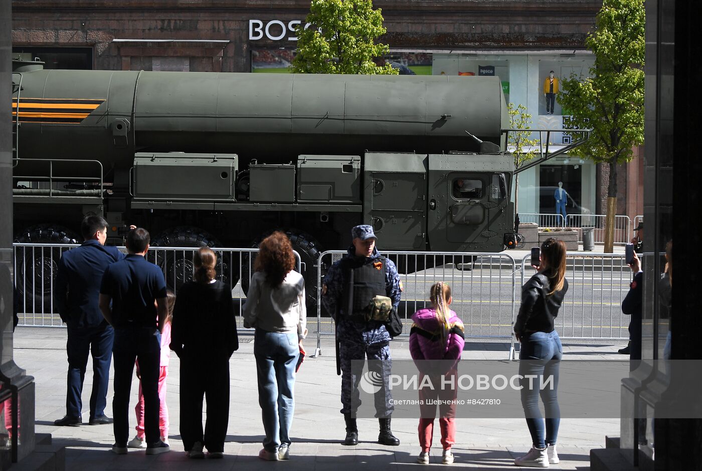 Военный парад, посвящённый 78-й годовщине Победы в Великой Отечественной войне