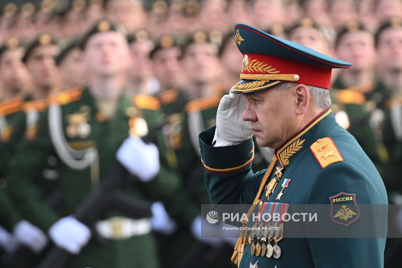 Военный парад, посвящённый 78-й годовщине Победы в Великой Отечественной войне