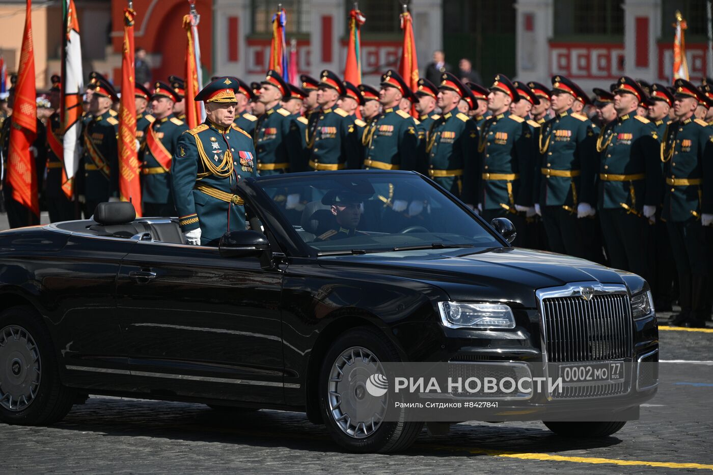 Военный парад, посвящённый 78-й годовщине Победы в Великой Отечественной войне