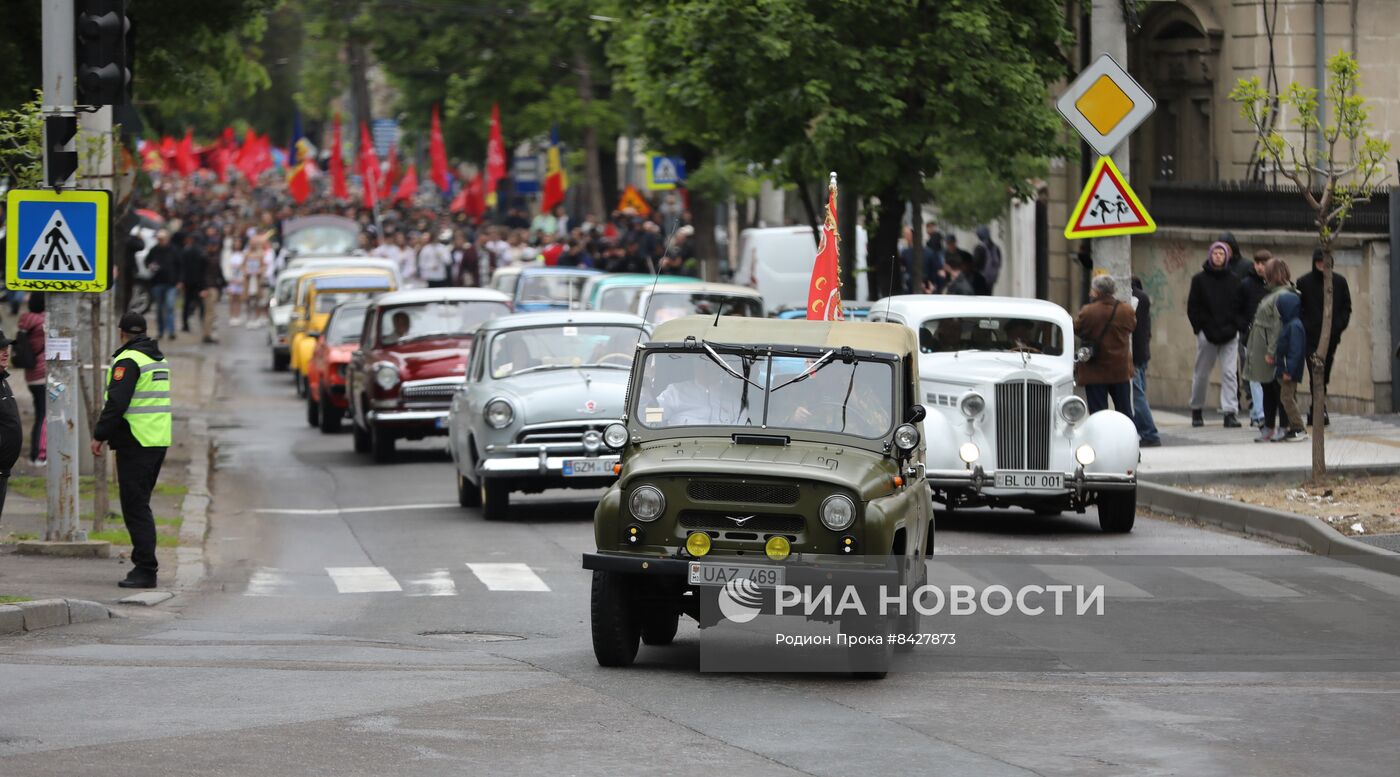 Акция "Бессмертный полк" в странах ближнего зарубежья