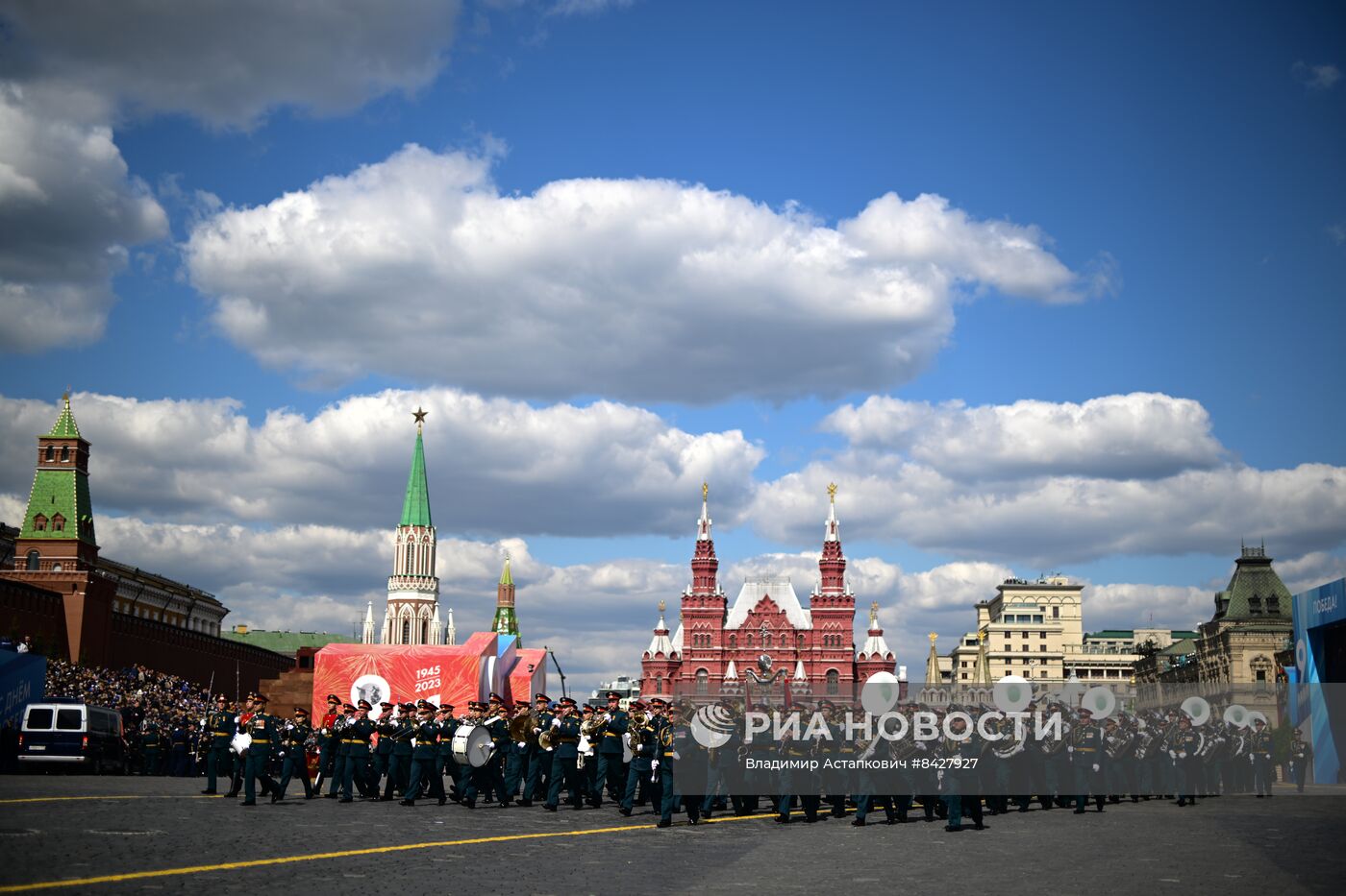 Военный парад, посвящённый 78-й годовщине Победы в Великой Отечественной войне