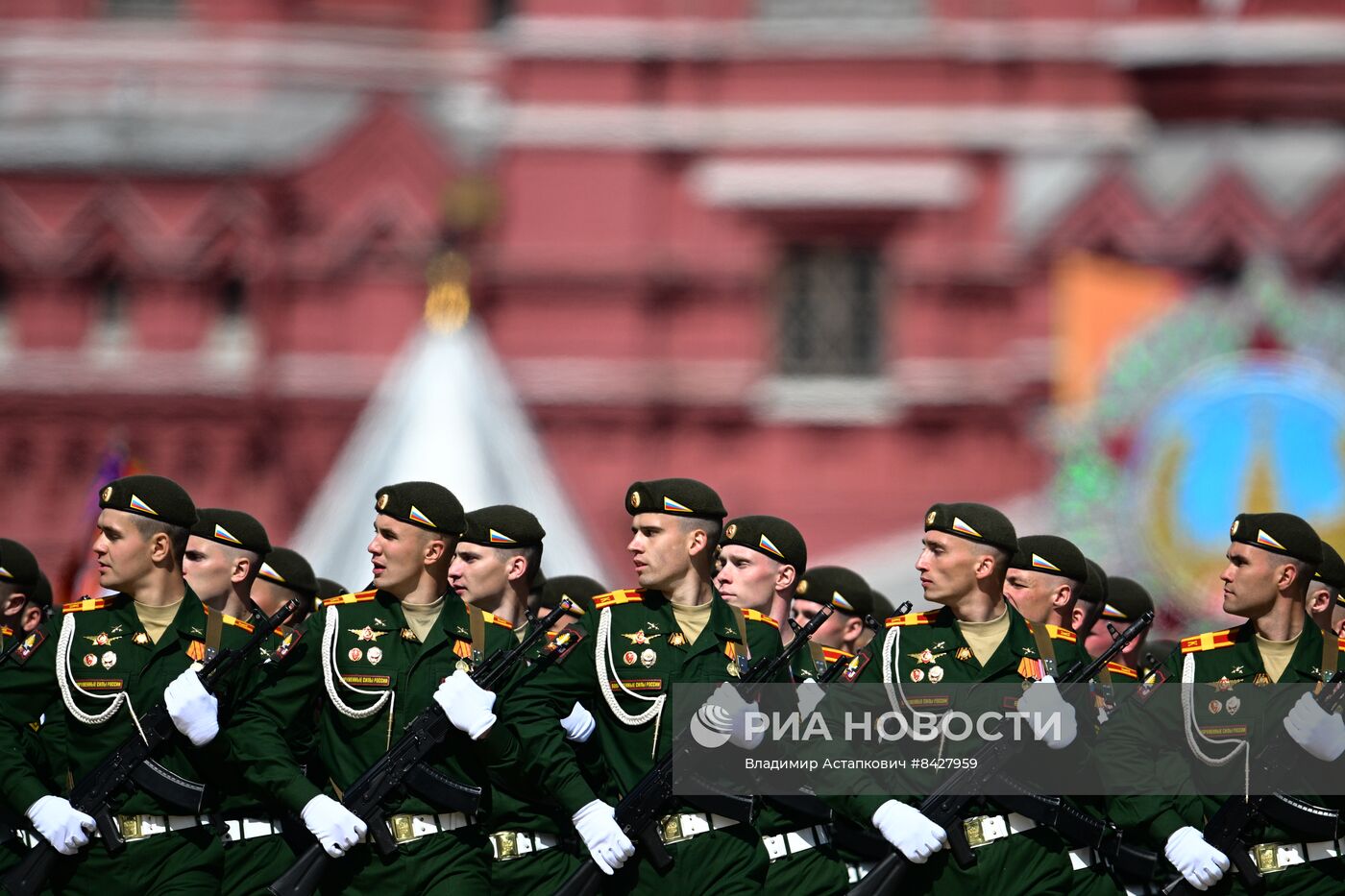 Военный парад, посвящённый 78-й годовщине Победы в Великой Отечественной войне