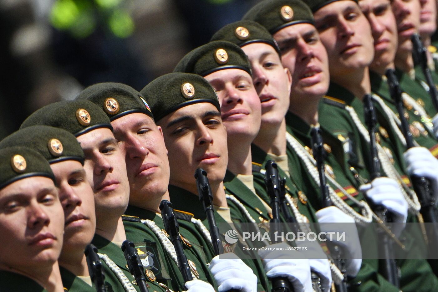 Военный парад, посвящённый 78-й годовщине Победы в Великой Отечественной войне