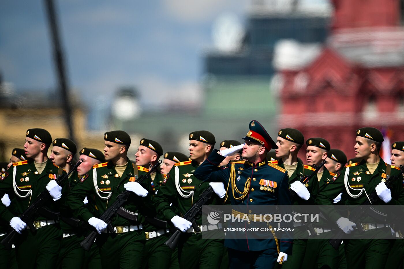 Военный парад, посвящённый 78-й годовщине Победы в Великой Отечественной войне