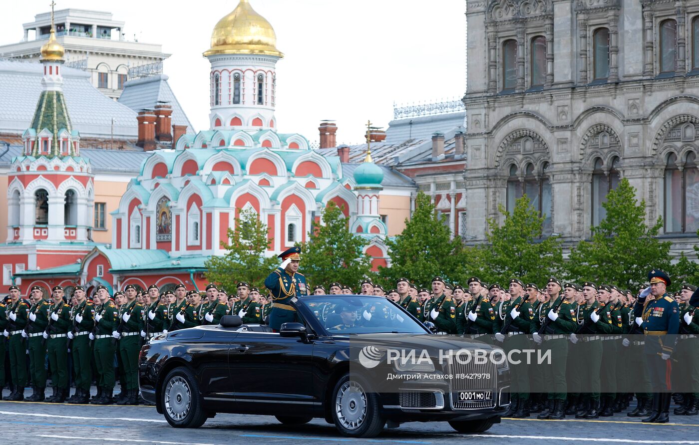 Военный парад, посвящённый 78-й годовщине Победы в Великой Отечественной войне