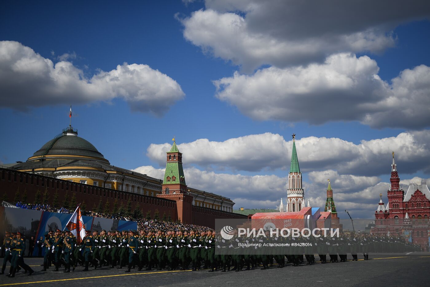 Военный парад, посвящённый 78-й годовщине Победы в Великой Отечественной войне
