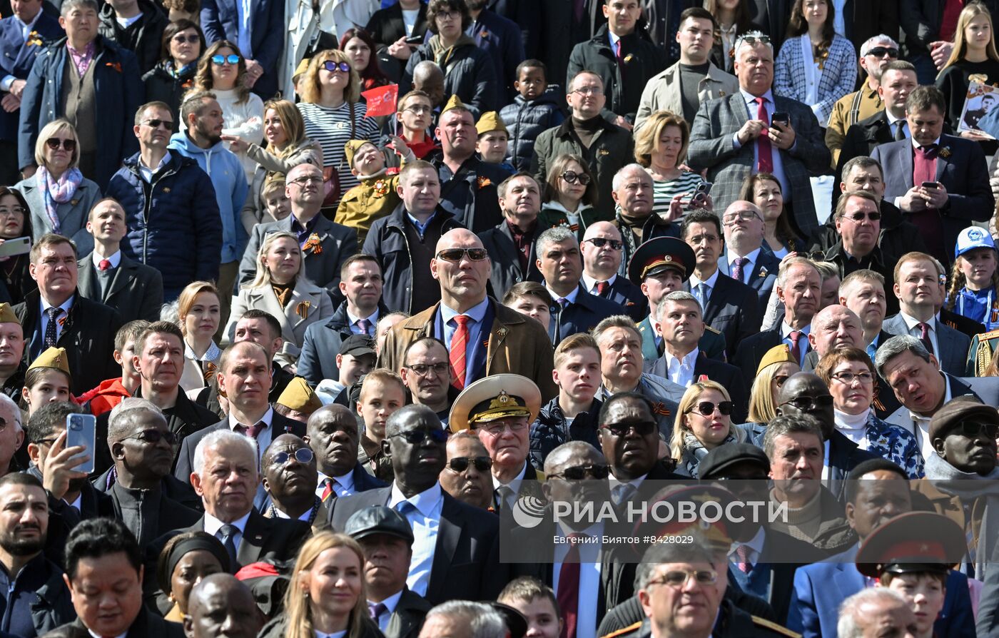 Военный парад, посвящённый 78-й годовщине Победы в Великой Отечественной войне