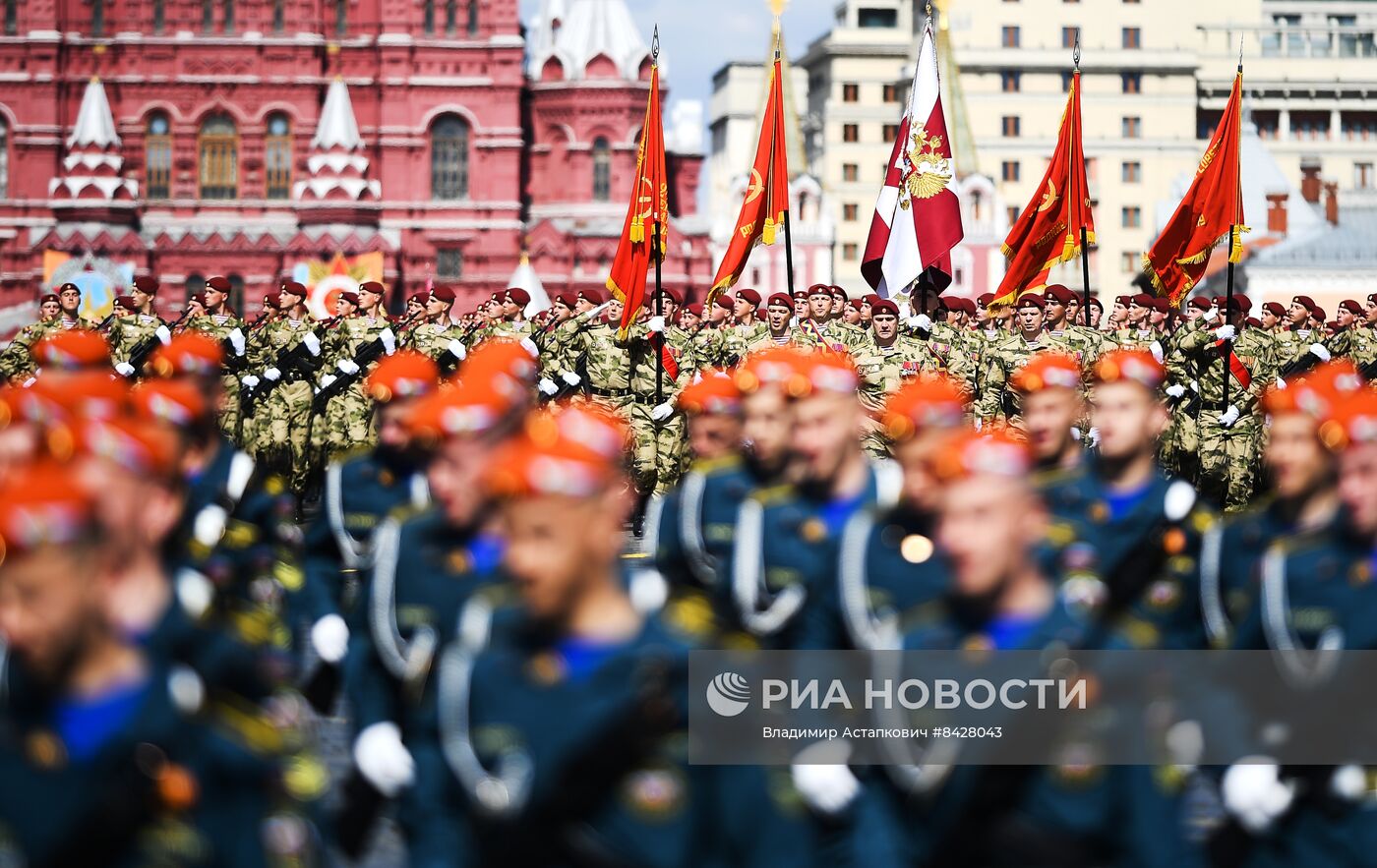 Военный парад, посвящённый 78-й годовщине Победы в Великой Отечественной войне