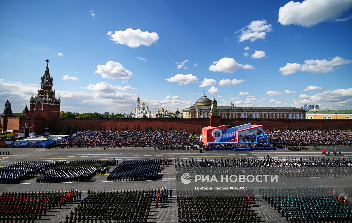 Военный парад, посвящённый 78-й годовщине Победы в Великой Отечественной войне