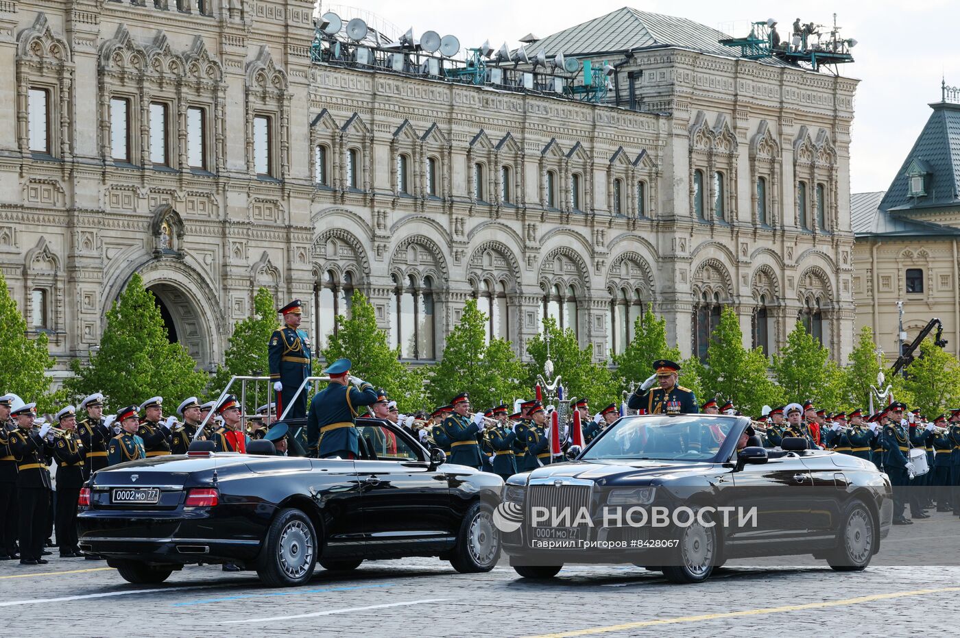 Военный парад, посвящённый 78-й годовщине Победы в Великой Отечественной войне