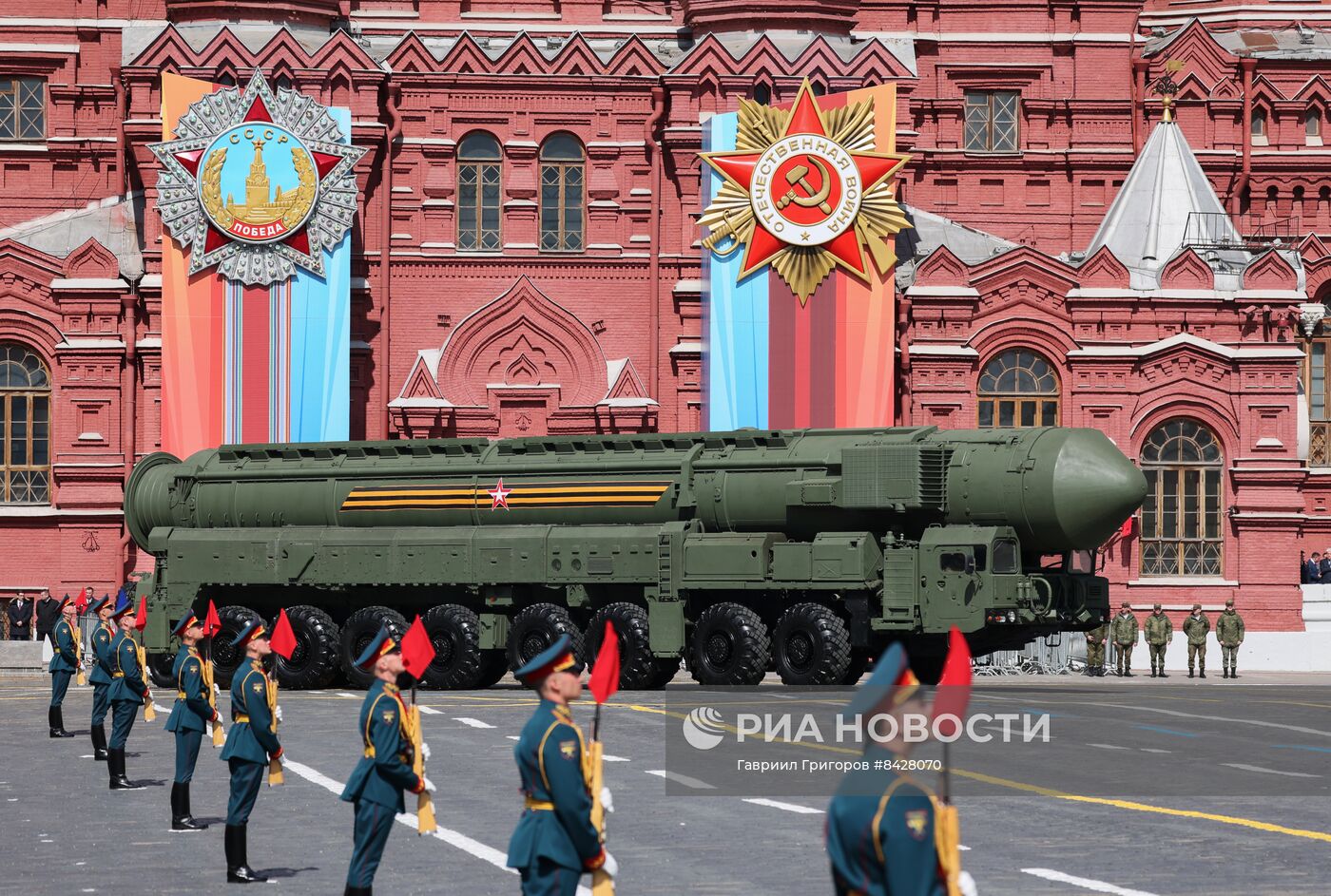 Военный парад, посвящённый 78-й годовщине Победы в Великой Отечественной войне