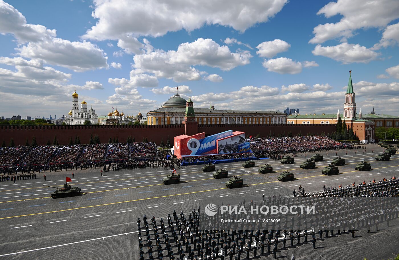 Военный парад, посвящённый 78-й годовщине Победы в Великой Отечественной войне