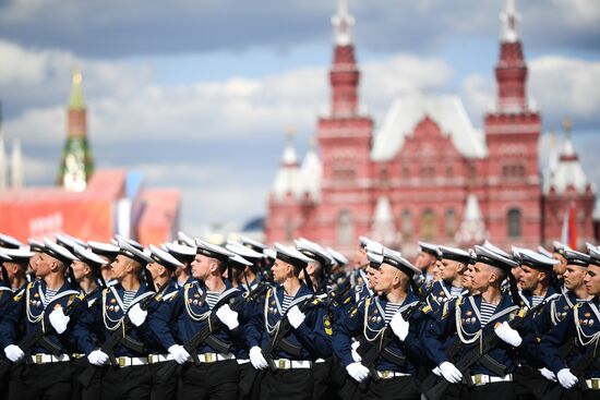 Военный парад, посвящённый 78-й годовщине Победы в Великой Отечественной войне