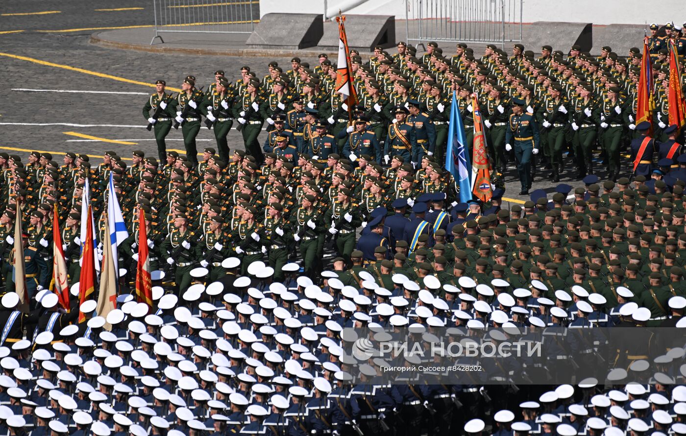 Военный парад, посвящённый 78-й годовщине Победы в Великой Отечественной войне