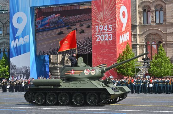 Военный парад, посвящённый 78-й годовщине Победы в Великой Отечественной войне