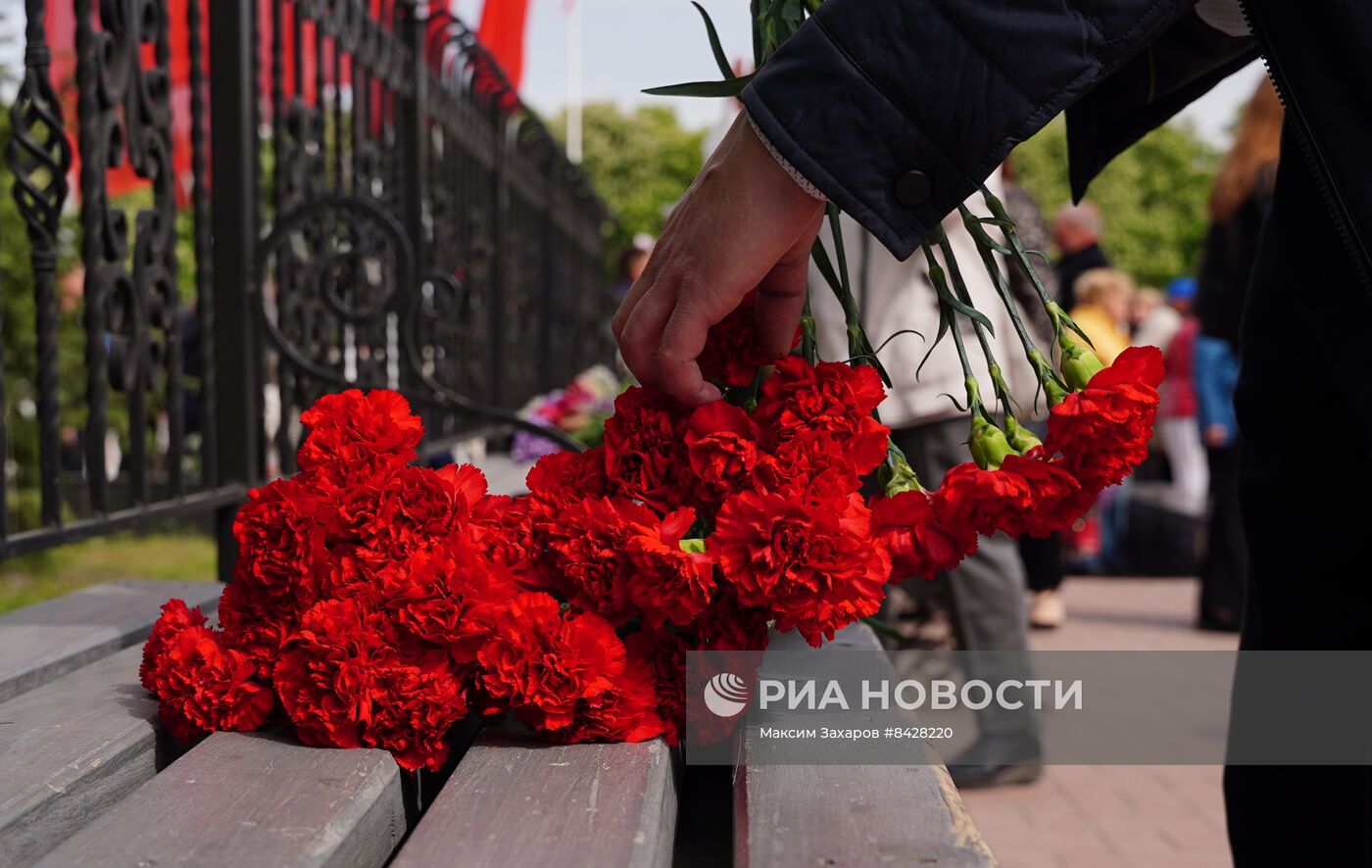 Празднование Дня Победы на новых российских территориях