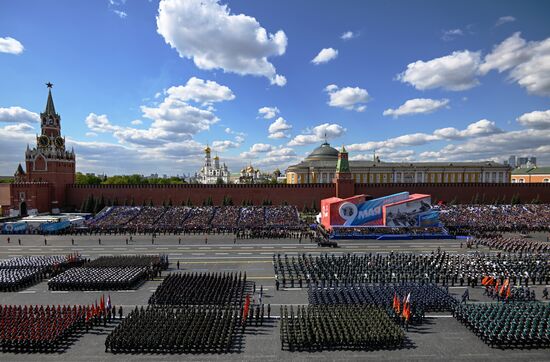 Военный парад, посвящённый 78-й годовщине Победы в Великой Отечественной войне