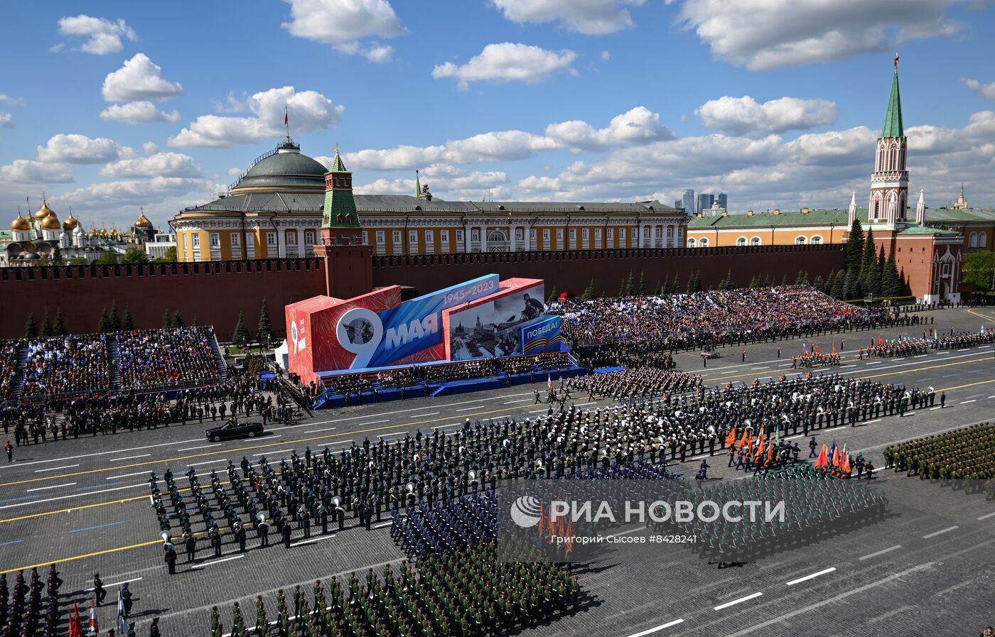 Военный парад, посвящённый 78-й годовщине Победы в Великой Отечественной войне