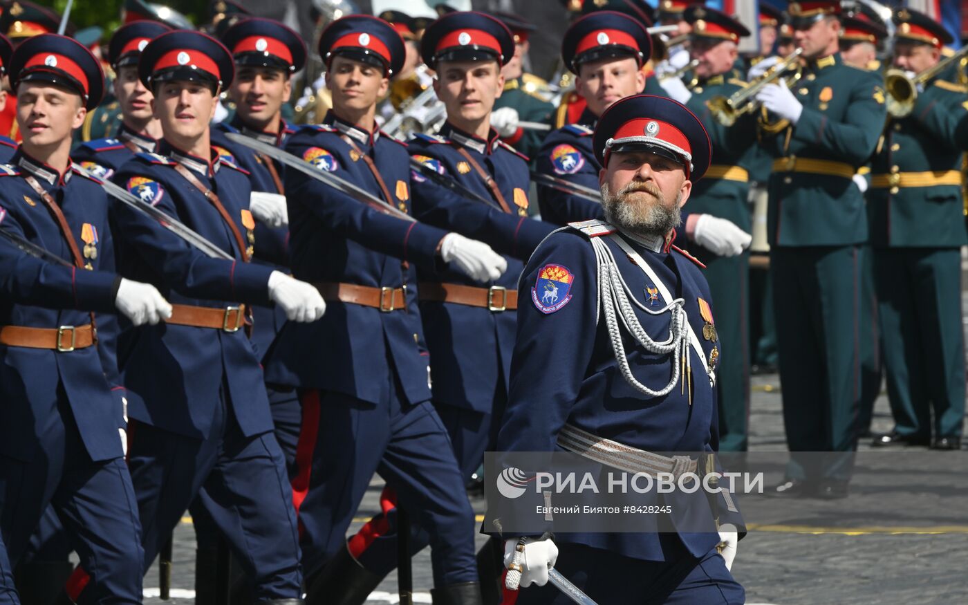 Военный парад, посвящённый 78-й годовщине Победы в Великой Отечественной войне