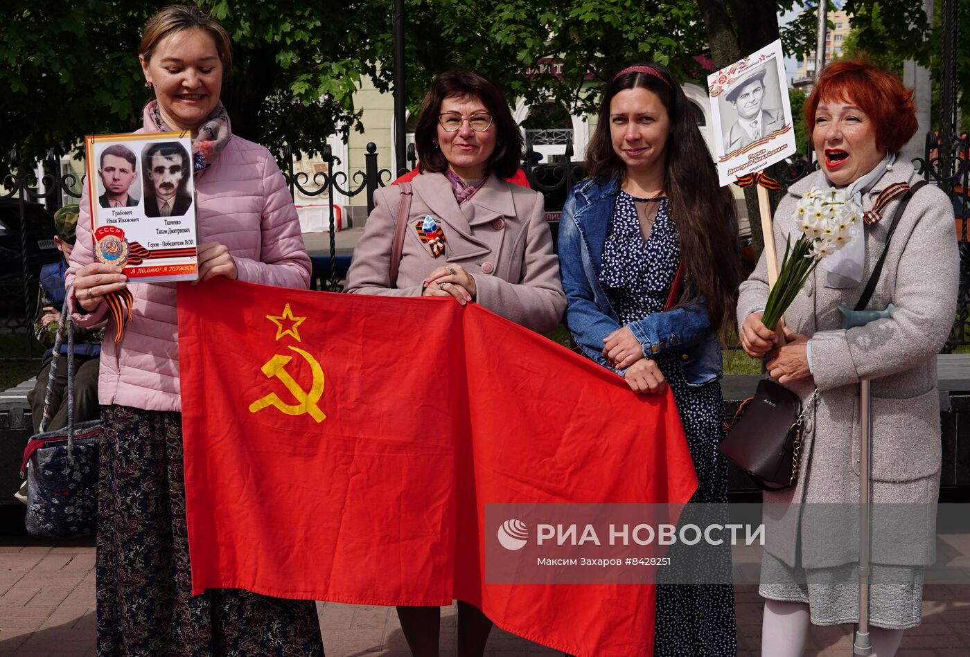 Празднование Дня Победы на новых российских территориях