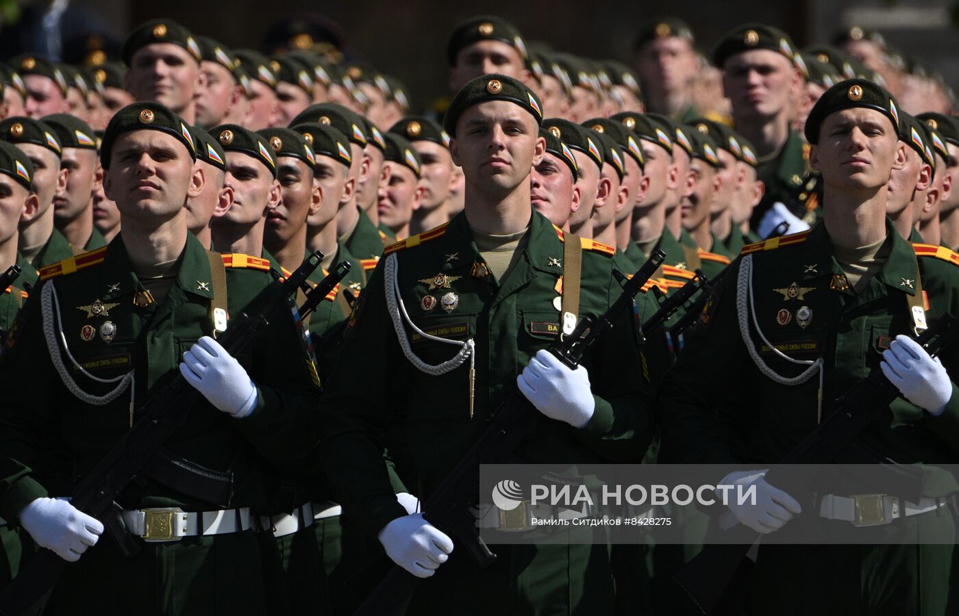 Военный парад, посвящённый 78-й годовщине Победы в Великой Отечественной войне