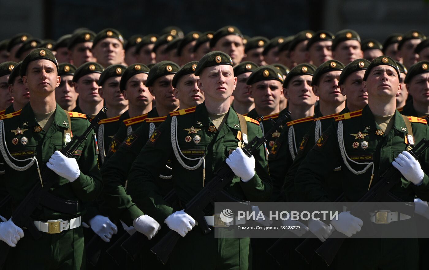 Военный парад, посвящённый 78-й годовщине Победы в Великой Отечественной войне