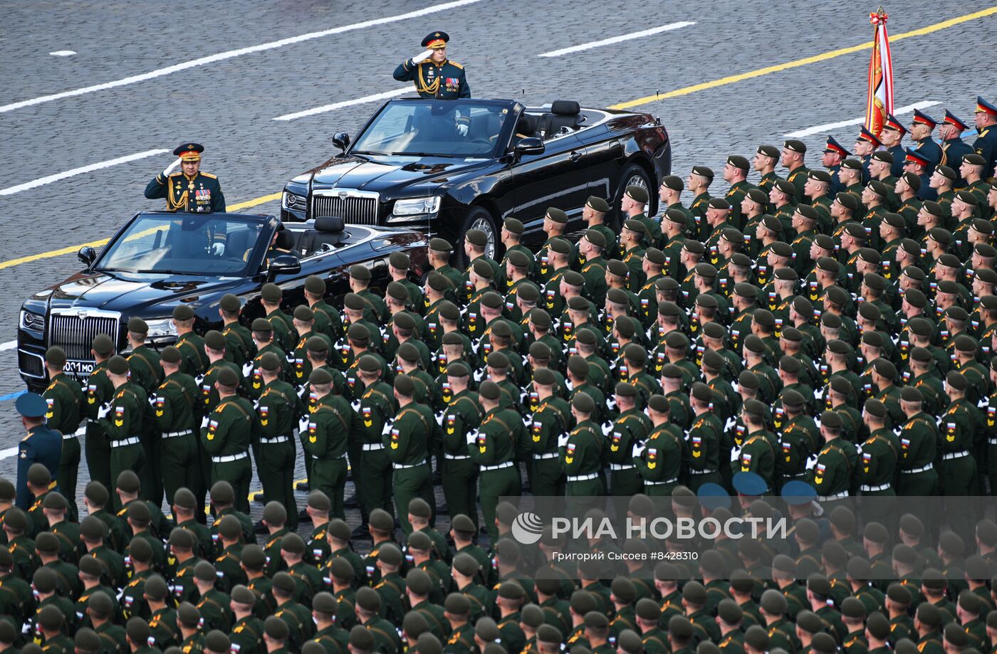 Военный парад, посвящённый 78-й годовщине Победы в Великой Отечественной войне