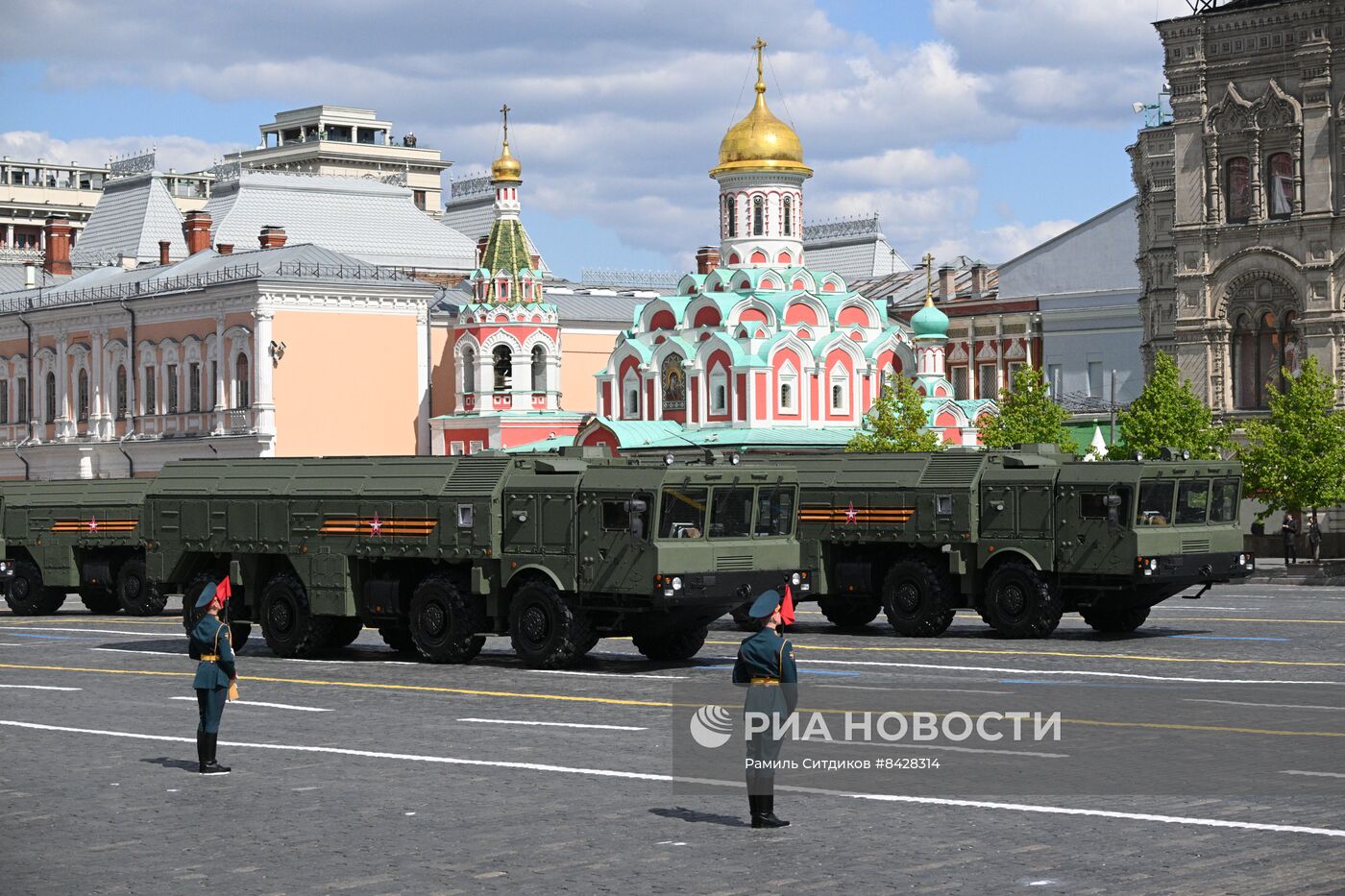 Военный парад, посвящённый 78-й годовщине Победы в Великой Отечественной войне