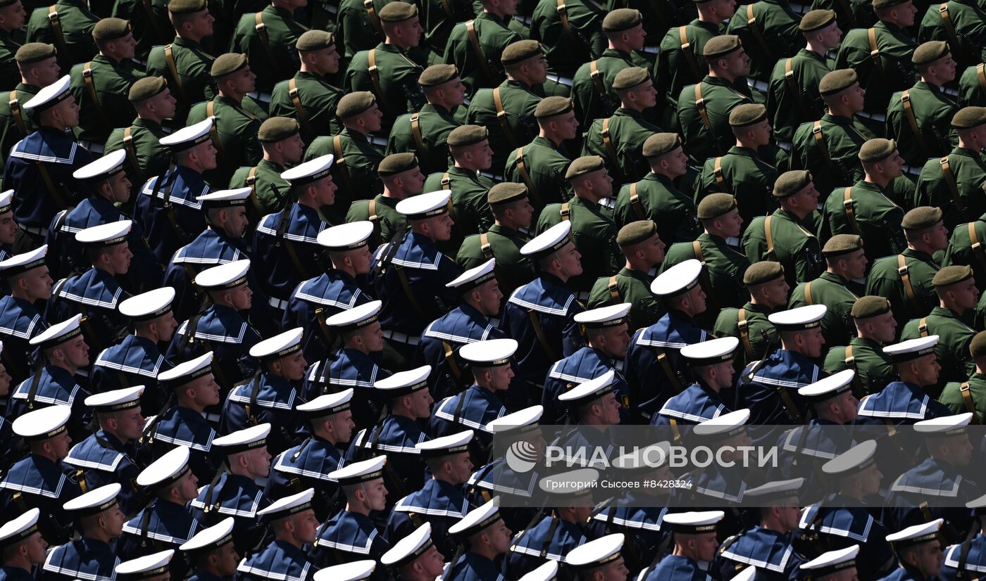 Военный парад, посвящённый 78-й годовщине Победы в Великой Отечественной войне