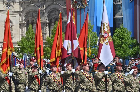 Военный парад, посвящённый 78-й годовщине Победы в Великой Отечественной войне