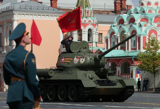 Военный парад, посвящённый 78-й годовщине Победы в Великой Отечественной войне