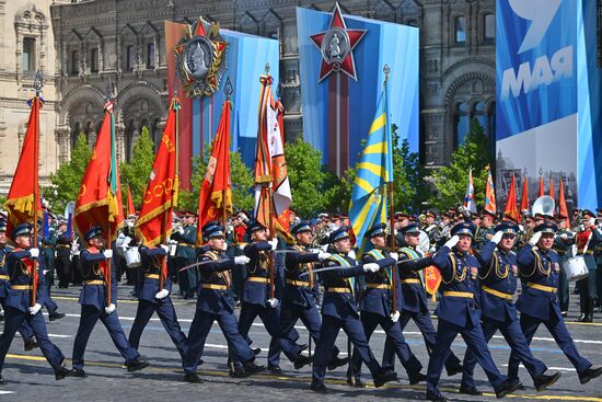 Военный парад, посвящённый 78-й годовщине Победы в Великой Отечественной войне