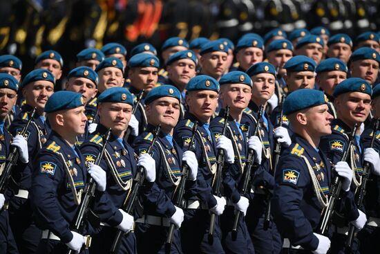 Военный парад, посвящённый 78-й годовщине Победы в Великой Отечественной войне