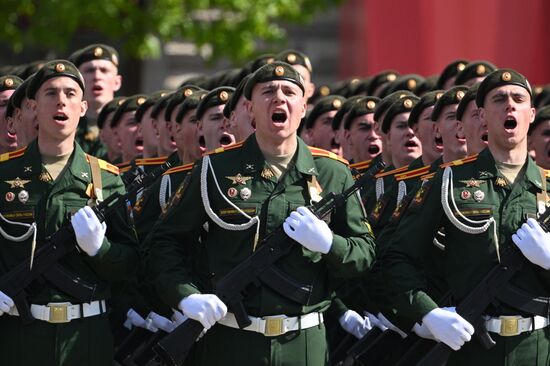 Военный парад, посвящённый 78-й годовщине Победы в Великой Отечественной войне