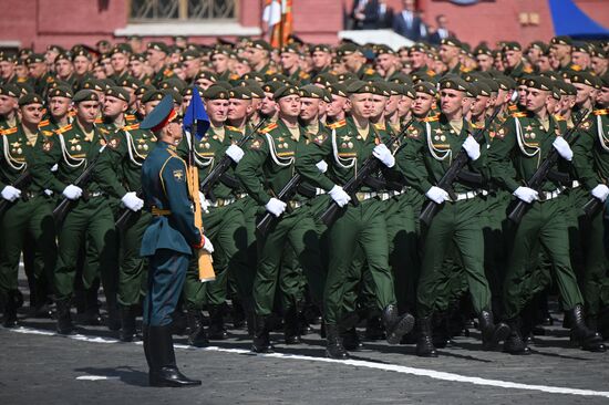 Военный парад, посвящённый 78-й годовщине Победы в Великой Отечественной войне