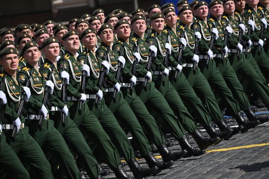 Военный парад, посвящённый 78-й годовщине Победы в Великой Отечественной войне