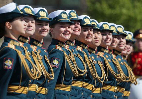 Военный парад, посвящённый 78-й годовщине Победы в Великой Отечественной войне