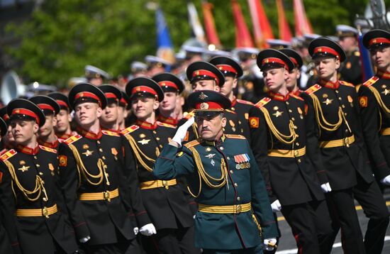Военный парад, посвящённый 78-й годовщине Победы в Великой Отечественной войне