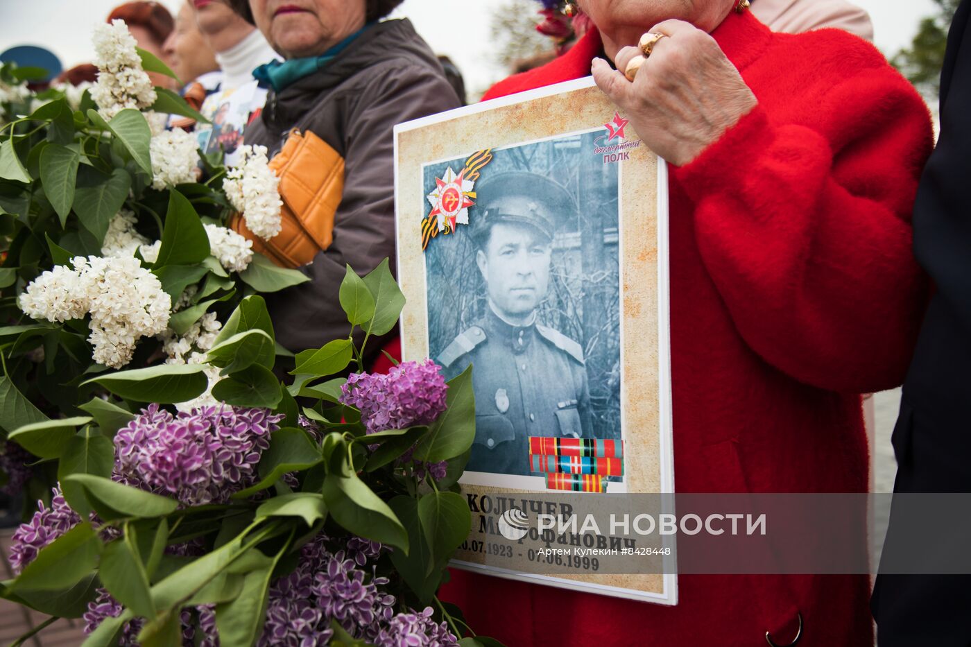 Акция "Бессмертный полк" в странах ближнего зарубежья