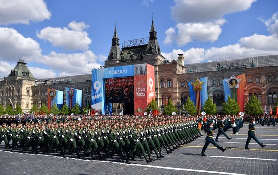 Военный парад, посвящённый 78-й годовщине Победы в Великой Отечественной войне