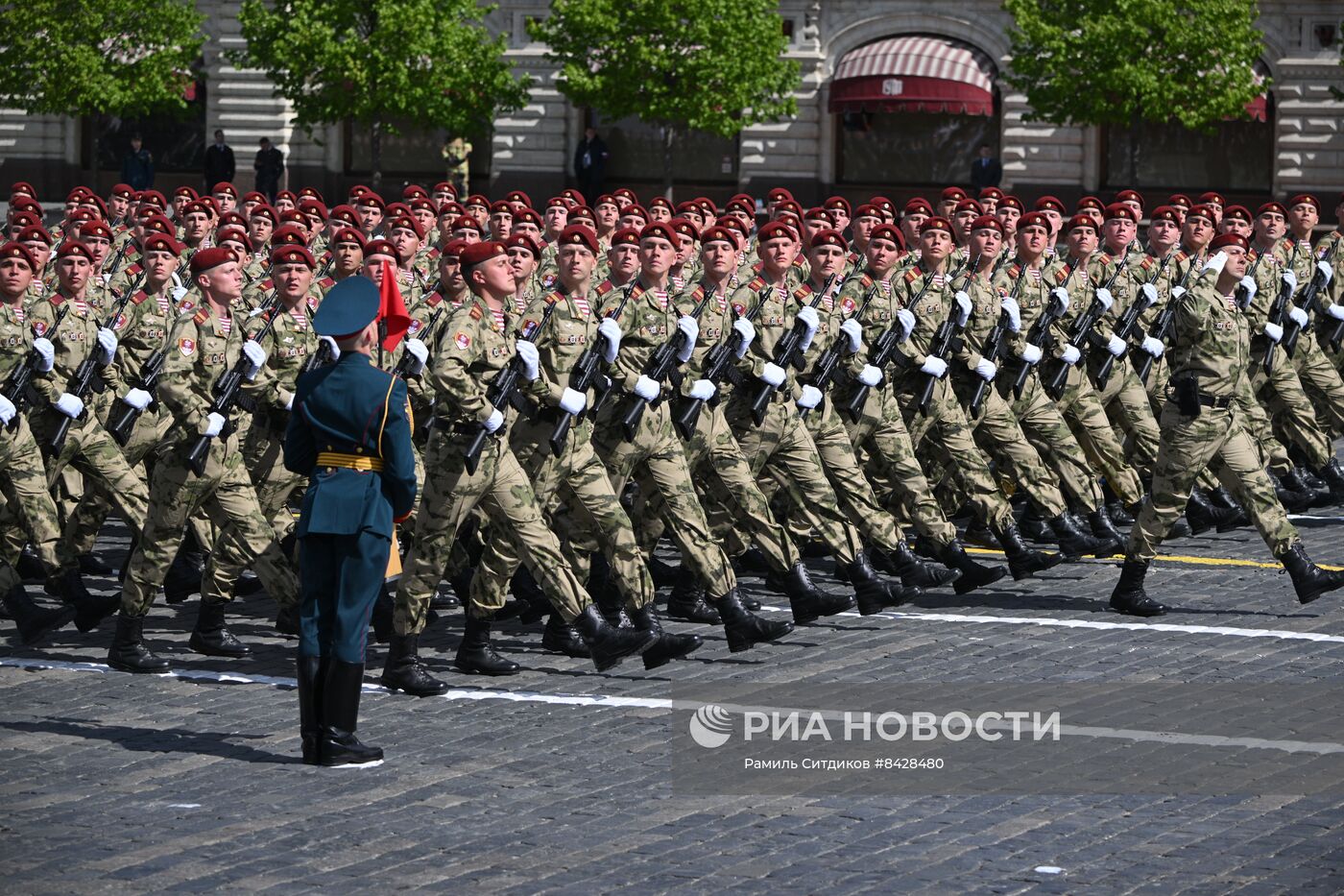 Военный парад, посвящённый 78-й годовщине Победы в Великой Отечественной войне