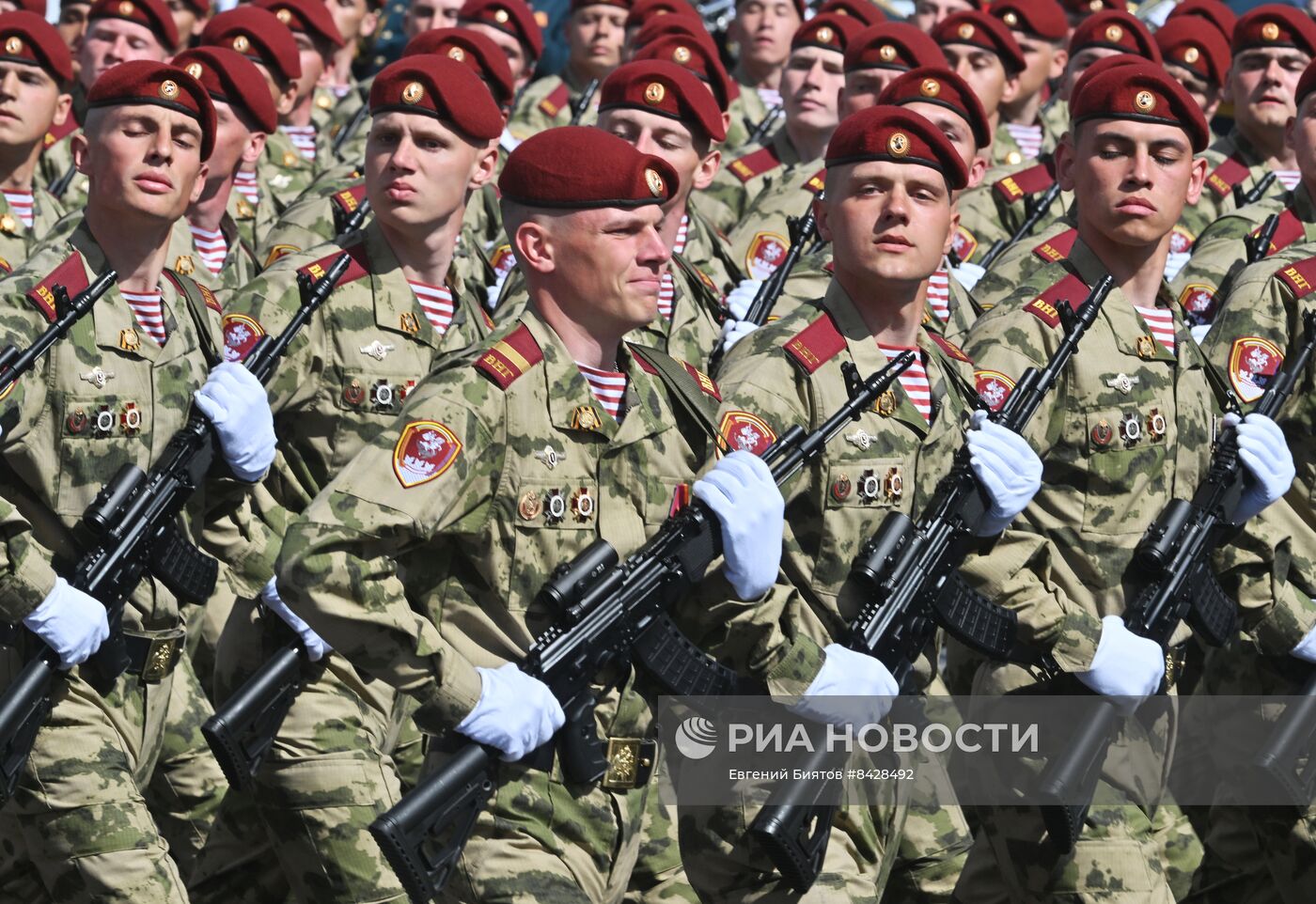 Военный парад, посвящённый 78-й годовщине Победы в Великой Отечественной войне