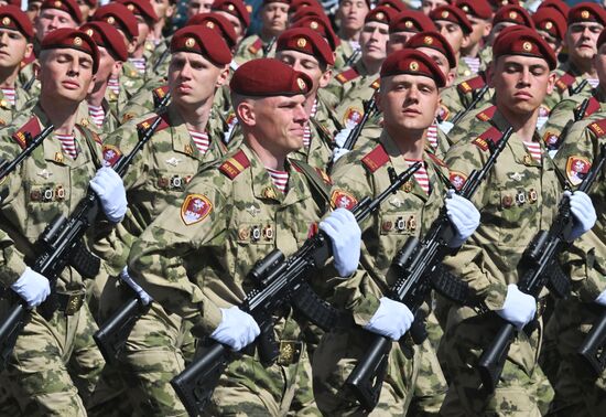 Военный парад, посвящённый 78-й годовщине Победы в Великой Отечественной войне