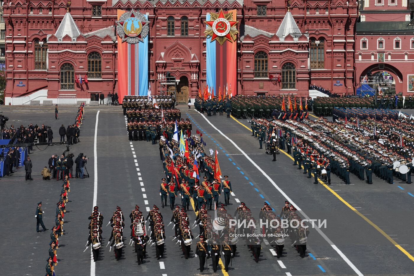 Военный парад, посвящённый 78-й годовщине Победы в Великой Отечественной войне
