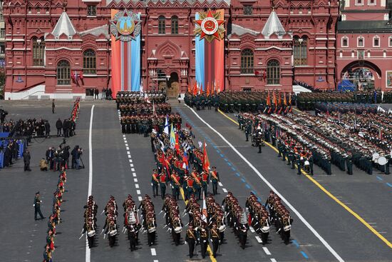 Военный парад, посвящённый 78-й годовщине Победы в Великой Отечественной войне